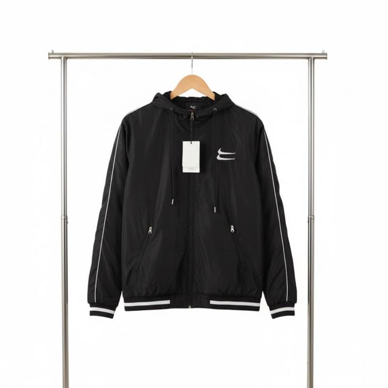 کاپشن دو نایک مشکی مردانه مدل Sina