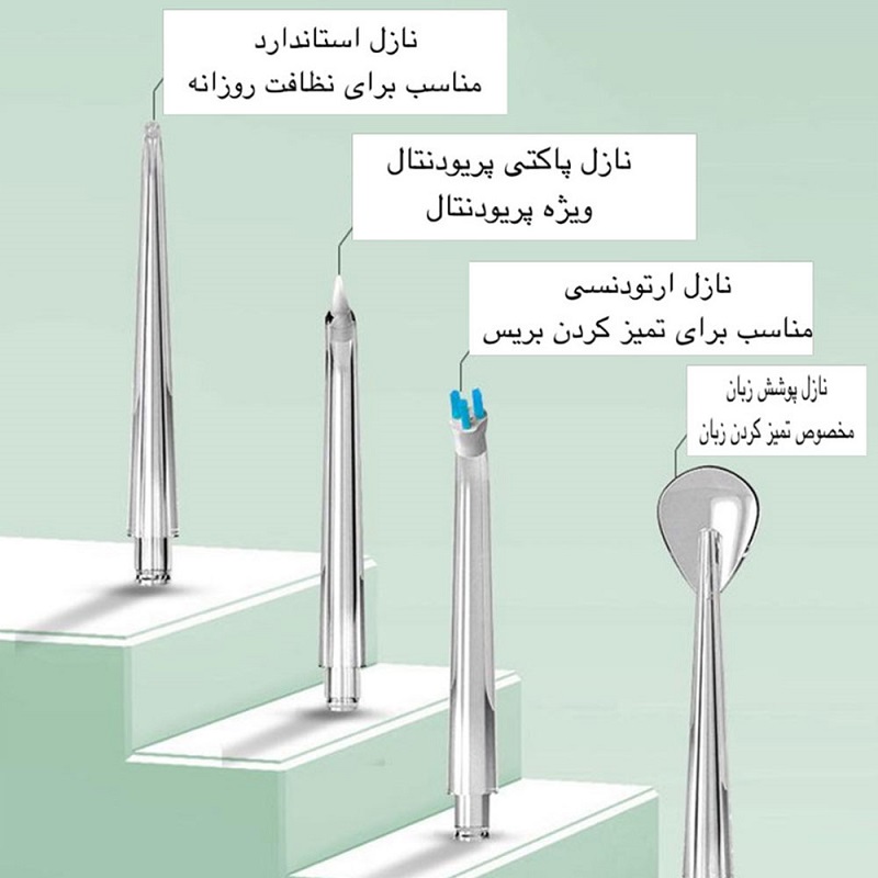 دستگاه شست و شوی دهان و دندان واترجت-چند رنگ